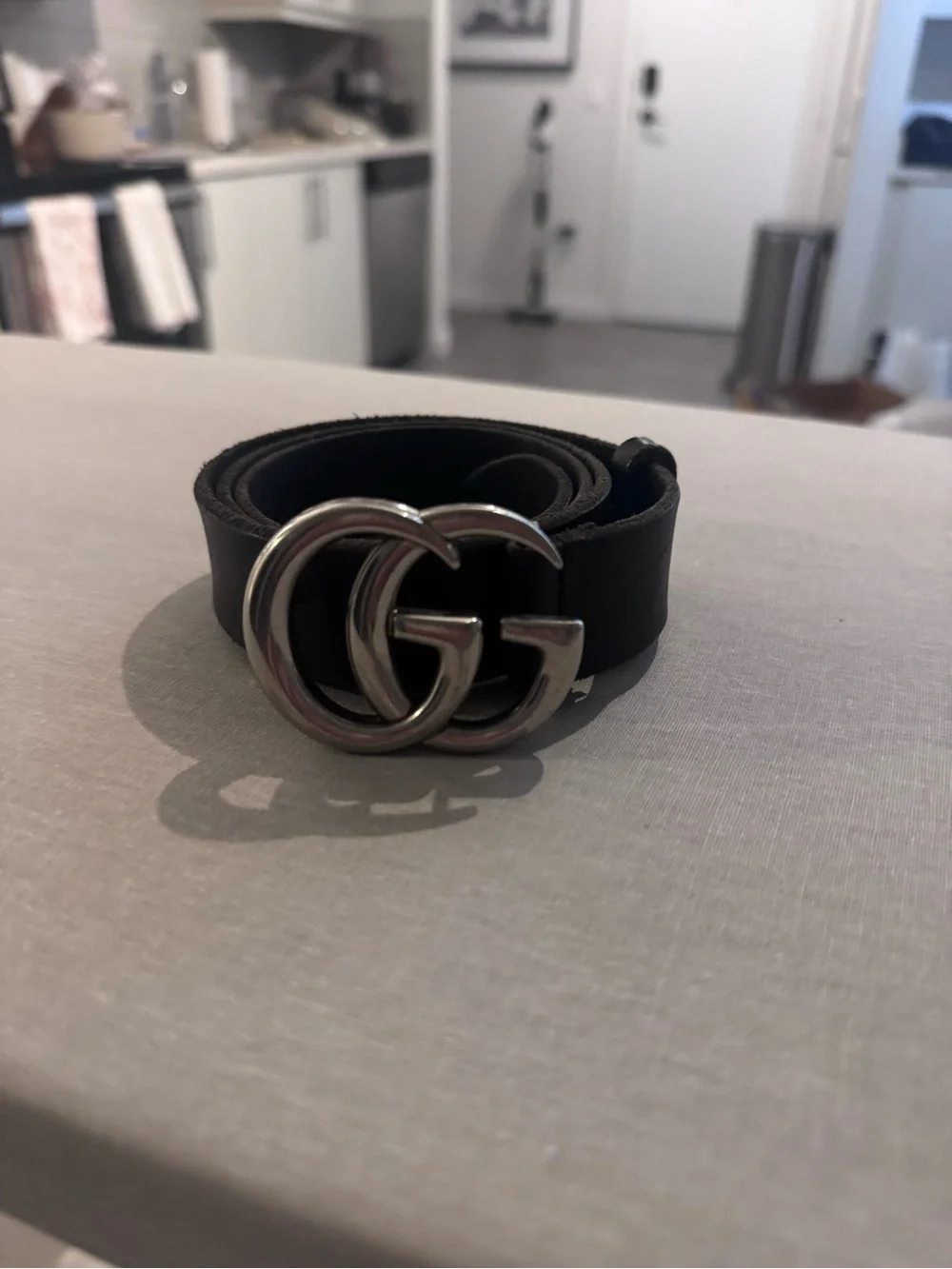 Gucci leather belt